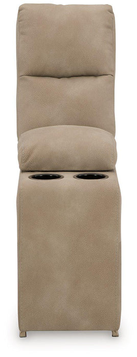 Next-Gen DuraPella Power Reclining Sectional Loveseat with Console - Furniture Warehouse Direct (Victoria, TX)