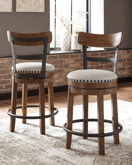 Valebeck Counter Height Bar Stool - Furniture Warehouse Direct (Victoria, TX)