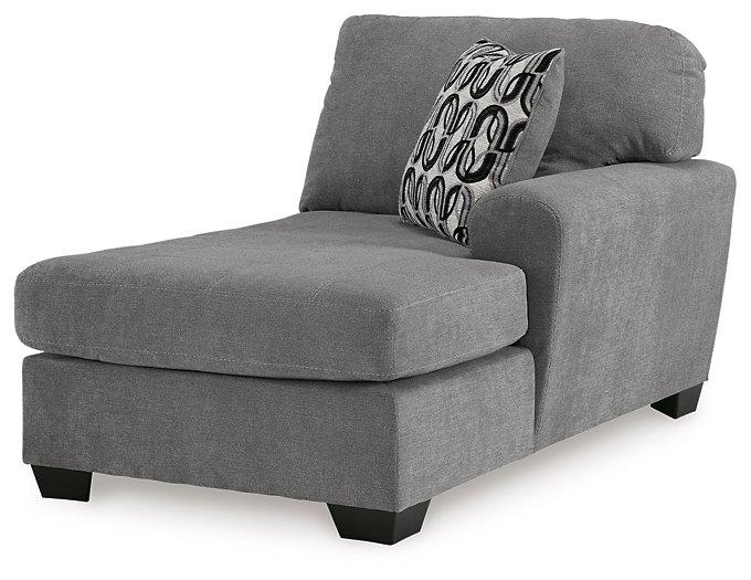 Birkdale Court Sectional with Chaise - Furniture Warehouse Direct (Victoria, TX)