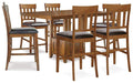 Ralene Counter Height Dining Set - Furniture Warehouse Direct (Victoria, TX)