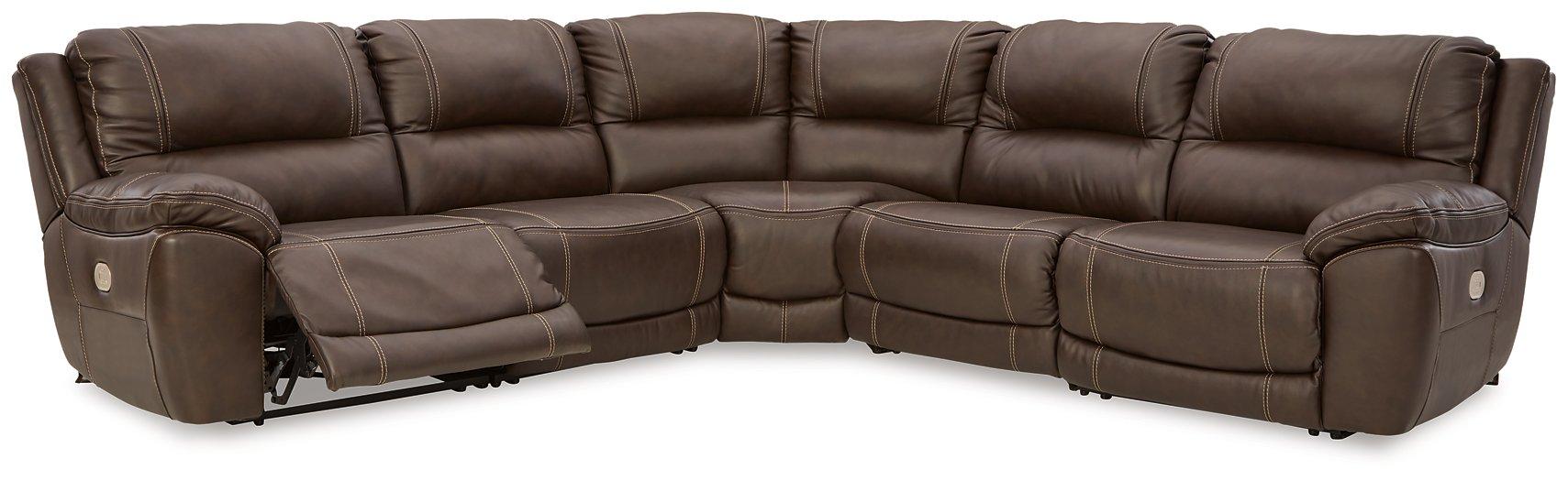 Dunleith Power Reclining Sectional - Furniture Warehouse Direct (Victoria, TX)