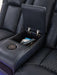 Fyne-Dyme Power Reclining Loveseat with Console - Furniture Warehouse Direct (Victoria, TX)