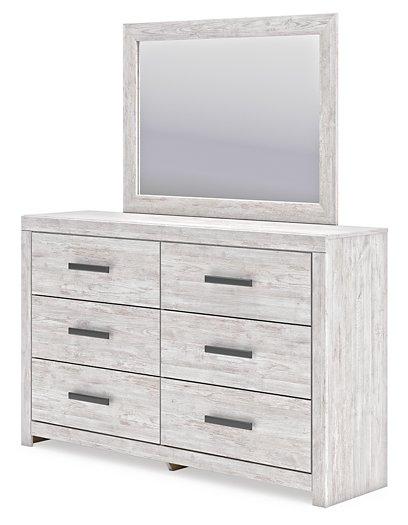 Cayboni Dresser and Mirror - Furniture Warehouse Direct (Victoria, TX)