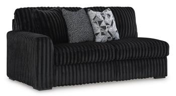 Midnight-Madness Sectional with Chaise - Furniture Warehouse Direct (Victoria, TX)