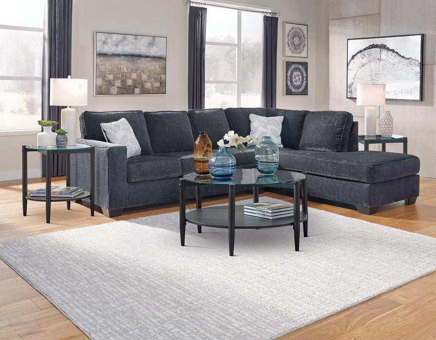Altari Sleeper Sectional with Chaise - Furniture Warehouse Direct (Victoria, TX)
