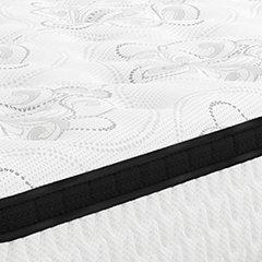 Chime 12 Inch Hybrid Mattress Package - Furniture Warehouse Direct (Victoria, TX)