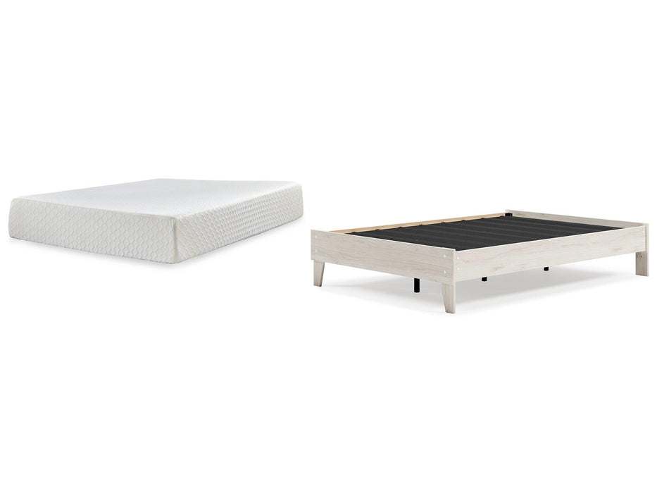 Socalle Bed and Mattress Set - Furniture Warehouse Direct (Victoria, TX)