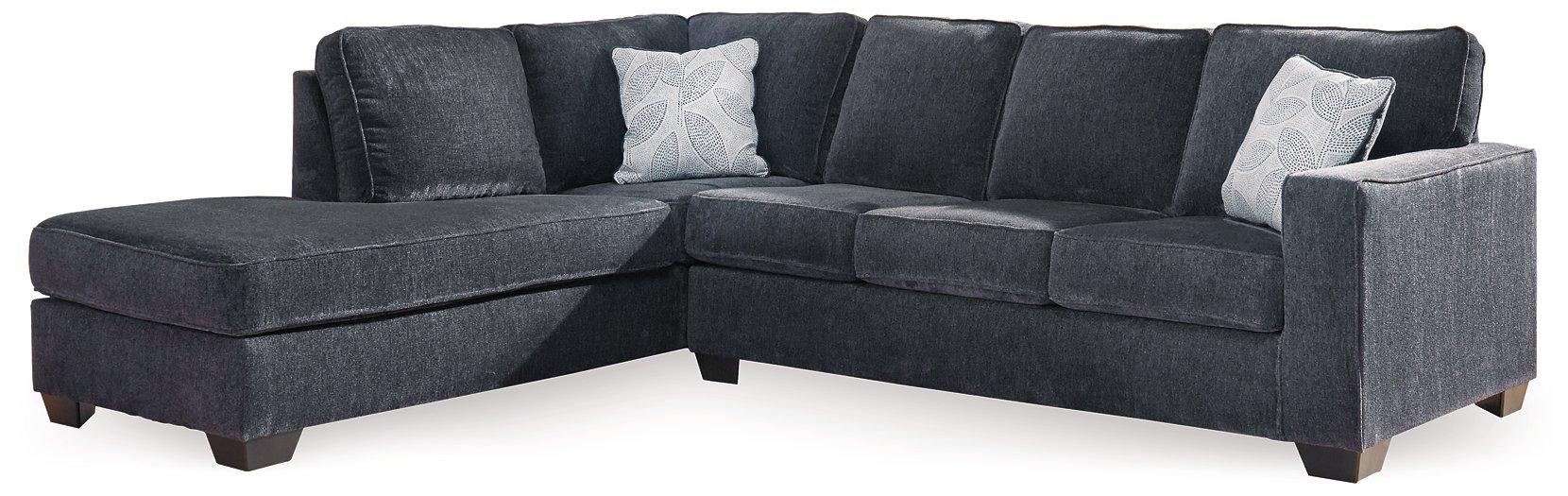 Altari Sleeper Sectional with Chaise - Furniture Warehouse Direct (Victoria, TX)