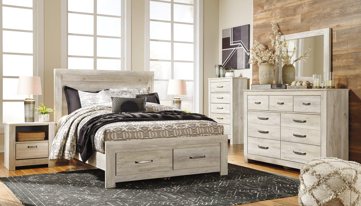 Bellaby Bed with 2 Storage Drawers - Furniture Warehouse Direct (Victoria, TX)