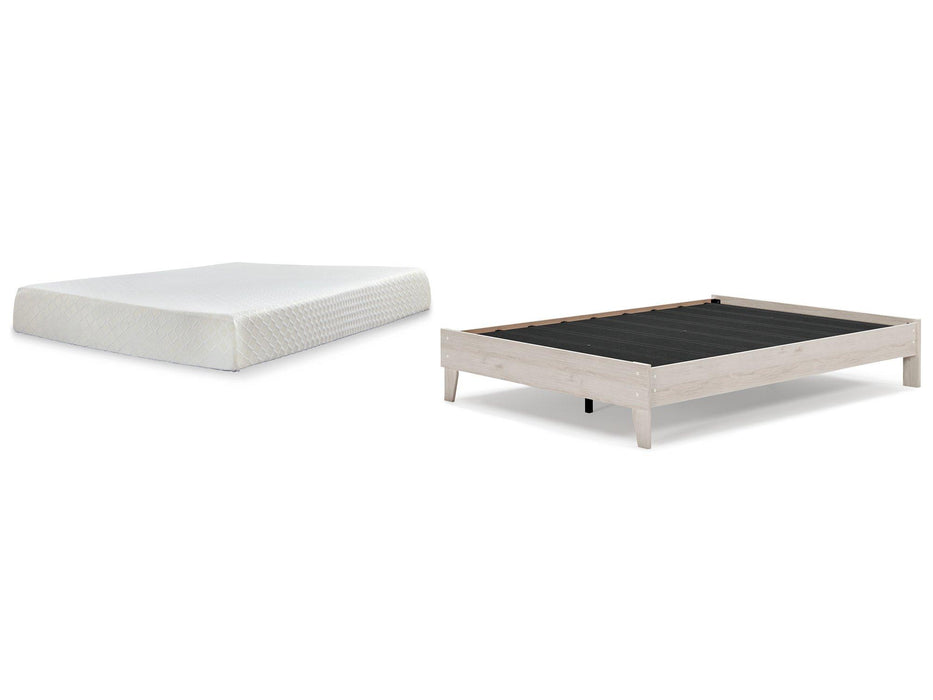 Socalle Bed and Mattress Set - Furniture Warehouse Direct (Victoria, TX)