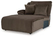 Top Tier Reclining Sectional with Chaise - Furniture Warehouse Direct (Victoria, TX)