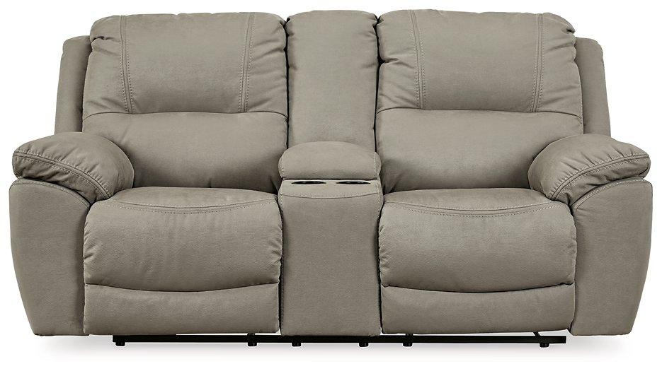 Next-Gen Gaucho Reclining Loveseat with Console - Furniture Warehouse Direct (Victoria, TX)
