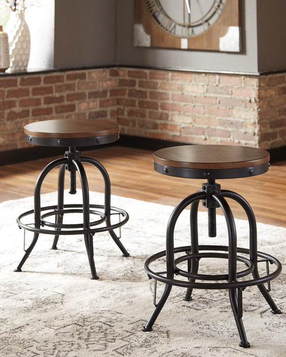 Valebeck Counter Height Bar Stool - Furniture Warehouse Direct (Victoria, TX)