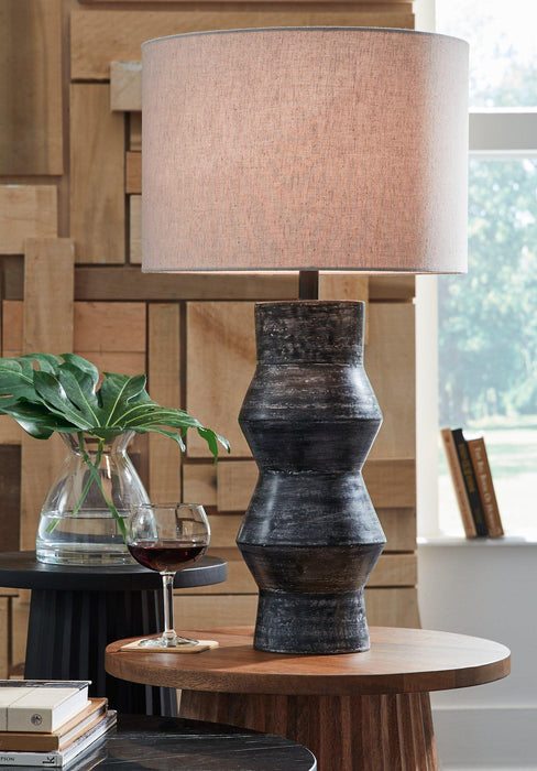 Kerbert Table Lamp - Furniture Warehouse Direct (Victoria, TX)