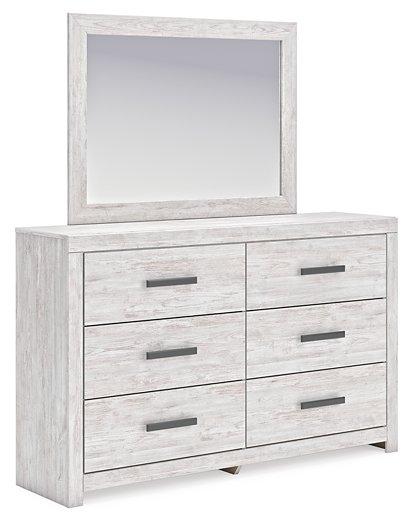 Cayboni Dresser and Mirror - Furniture Warehouse Direct (Victoria, TX)