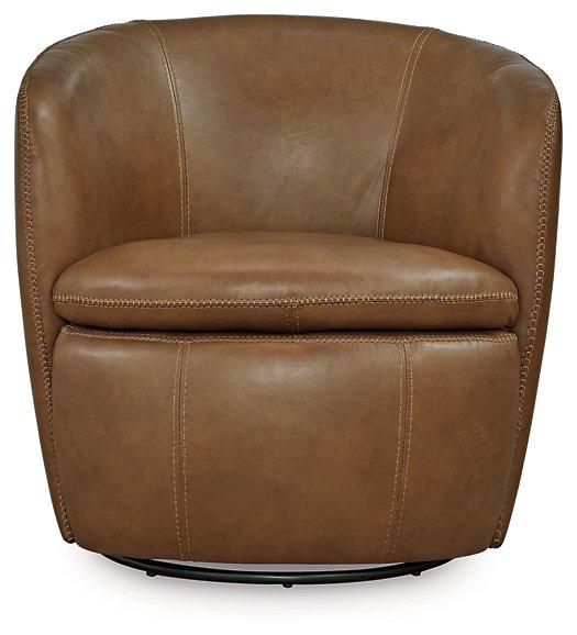 Kierreys Swivel Accent Chair - Furniture Warehouse Direct (Victoria, TX)