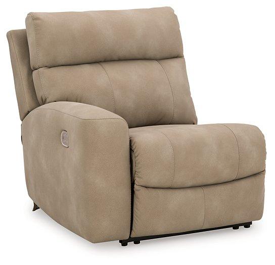 Next-Gen DuraPella Power Reclining Sectional Loveseat - Furniture Warehouse Direct (Victoria, TX)