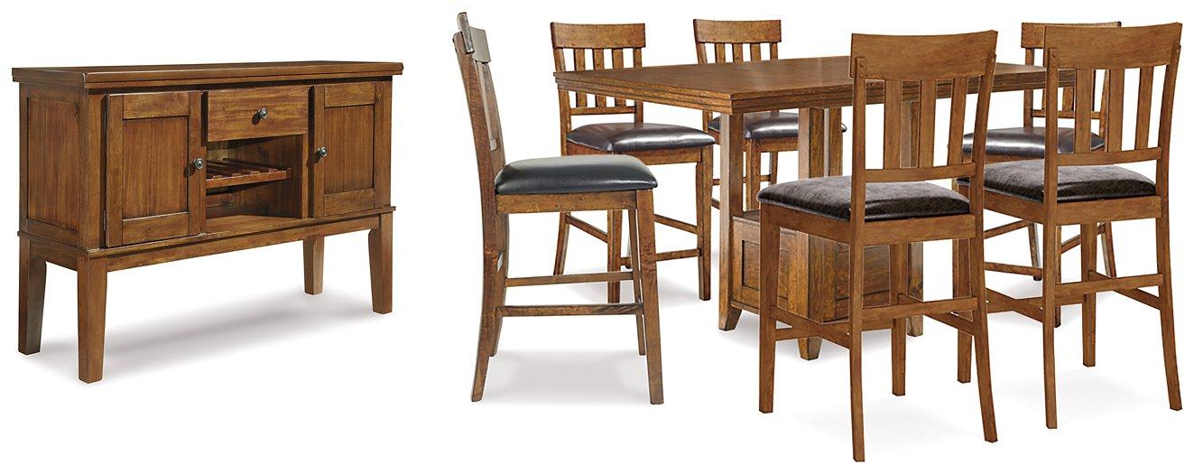 Ralene Counter Height Dining Set - Furniture Warehouse Direct (Victoria, TX)