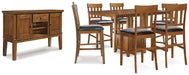 Ralene Counter Height Dining Set - Furniture Warehouse Direct (Victoria, TX)
