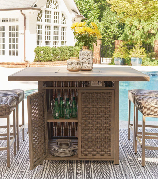 Walton Bridge Outdoor Dining Set - Furniture Warehouse Direct (Victoria, TX)