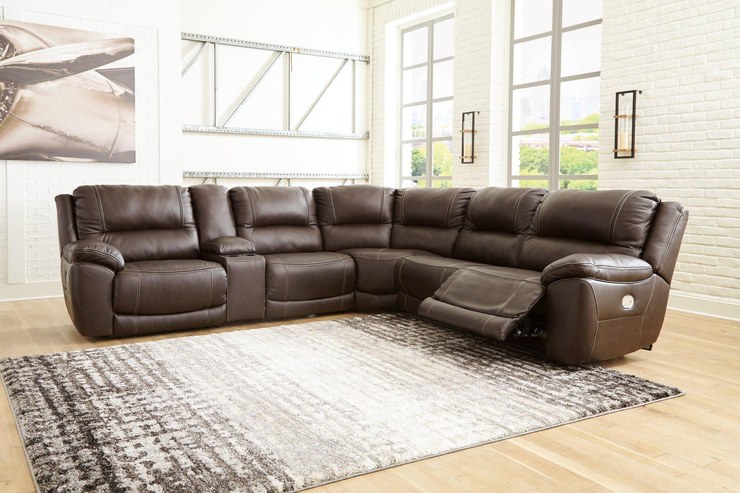 Dunleith Power Reclining Sectional - Furniture Warehouse Direct (Victoria, TX)