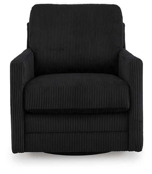 Icaman Swivel Accent Chair - Furniture Warehouse Direct (Victoria, TX)