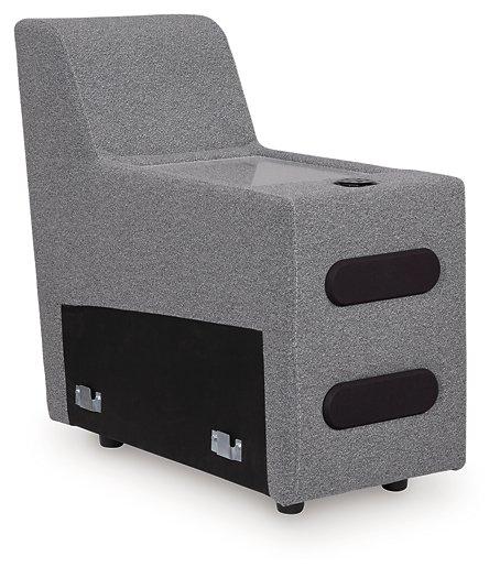 Modmax II Power Reclining Sectional with Audio Consoles - Furniture Warehouse Direct (Victoria, TX)