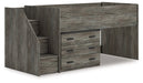 Frandern Loft Bed with Drawer Storage - Furniture Warehouse Direct (Victoria, TX)
