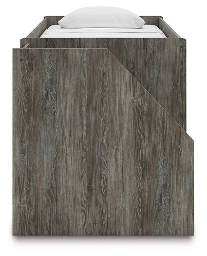 Frandern Loft Bed with Drawer Storage - Furniture Warehouse Direct (Victoria, TX)