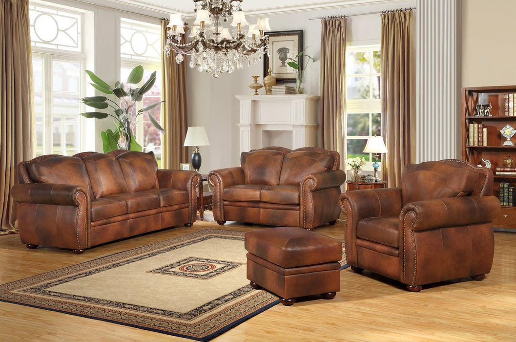 Leather Italia USA Cambria Arizona Loveseat in Marco - Furniture Warehouse Direct (Victoria, TX)