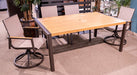 Carmel Highlands Outdoor Dining Table - Furniture Warehouse Direct (Victoria, TX)