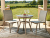 Mission Beach Outdoor Table and 2 Chairs - Furniture Warehouse Direct (Victoria, TX)