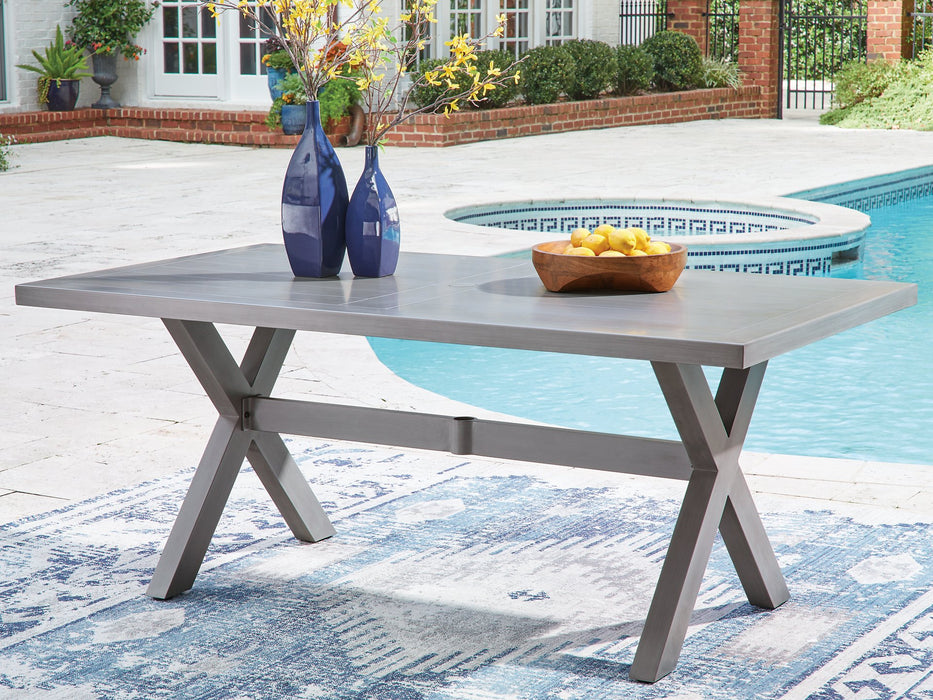 Half Moon Beach Outdoor Dining Table - Furniture Warehouse Direct (Victoria, TX)