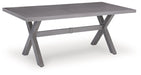Half Moon Beach Outdoor Dining Table - Furniture Warehouse Direct (Victoria, TX)