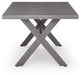 Half Moon Beach Outdoor Dining Table - Furniture Warehouse Direct (Victoria, TX)