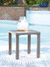 Half Moon Beach Outdoor End Table - Furniture Warehouse Direct (Victoria, TX)