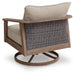 Harmony Headlands Outdoor Swivel Lounge with Cushion - Furniture Warehouse Direct (Victoria, TX)