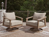 Harmony Headlands Outdoor Swivel Lounge with Cushion - Furniture Warehouse Direct (Victoria, TX)