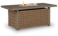 Laguna Heights Outdoor Fire Pit Table - Furniture Warehouse Direct (Victoria, TX)