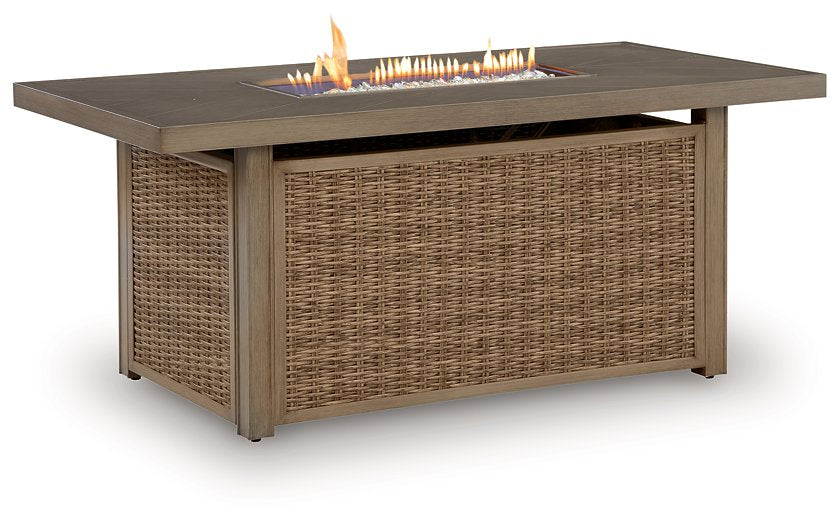 Laguna Heights Outdoor Fire Pit Table - Furniture Warehouse Direct (Victoria, TX)