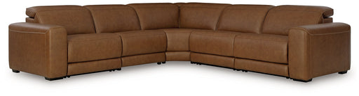 Magic Man 5-Piece Power Reclining Sectional - Furniture Warehouse Direct (Victoria, TX)