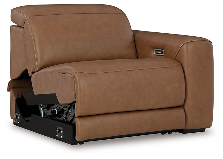 Magic Man 5-Piece Power Reclining Sectional - Furniture Warehouse Direct (Victoria, TX)