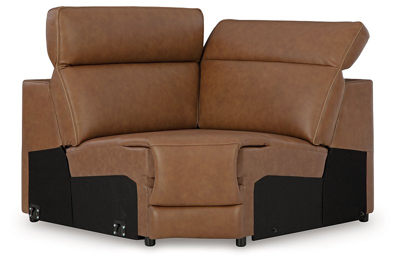 Magic Man 5-Piece Power Reclining Sectional - Furniture Warehouse Direct (Victoria, TX)