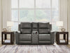 Bleckley Power Reclining Loveseat with Console - Furniture Warehouse Direct (Victoria, TX)