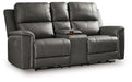 Bleckley Power Reclining Loveseat with Console - Furniture Warehouse Direct (Victoria, TX)