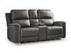Bleckley Power Reclining Loveseat with Console - Furniture Warehouse Direct (Victoria, TX)