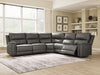 Bleckley Power Reclining Sectional - Furniture Warehouse Direct (Victoria, TX)