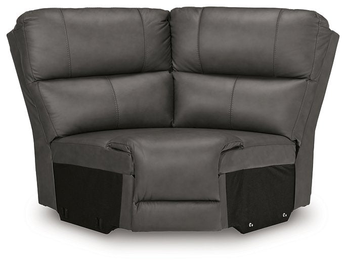 Bleckley Power Reclining Sectional - Furniture Warehouse Direct (Victoria, TX)