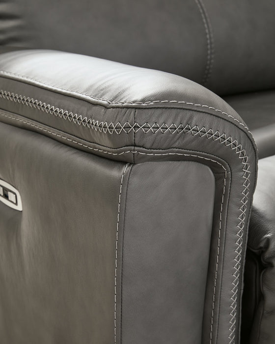 Bleckley Power Reclining Sectional - Furniture Warehouse Direct (Victoria, TX)