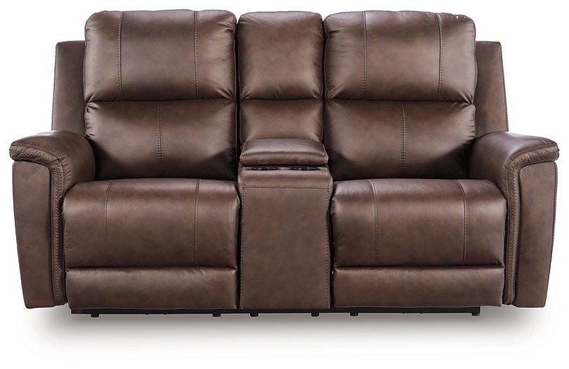 Bleckley Power Reclining Loveseat with Console - Furniture Warehouse Direct (Victoria, TX)